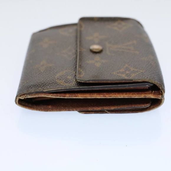 LOUIS VUITTON Monogram Portefeuille Elise Wallet M61654 LV Auth 54078 - Picture 4 of 16